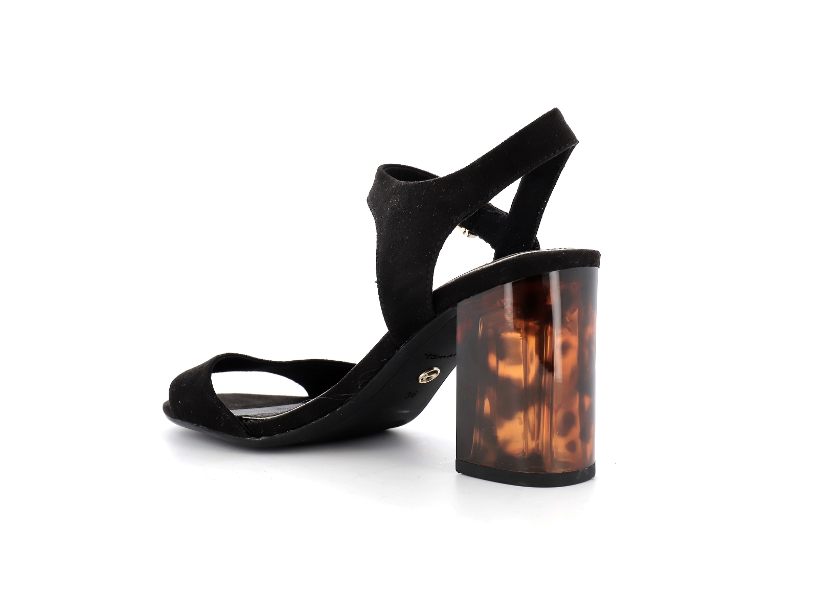 Tamaris-28009 Synthétique Velours Noir