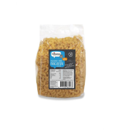 Consenza Volkoren Mais Macaroni (500 gr)