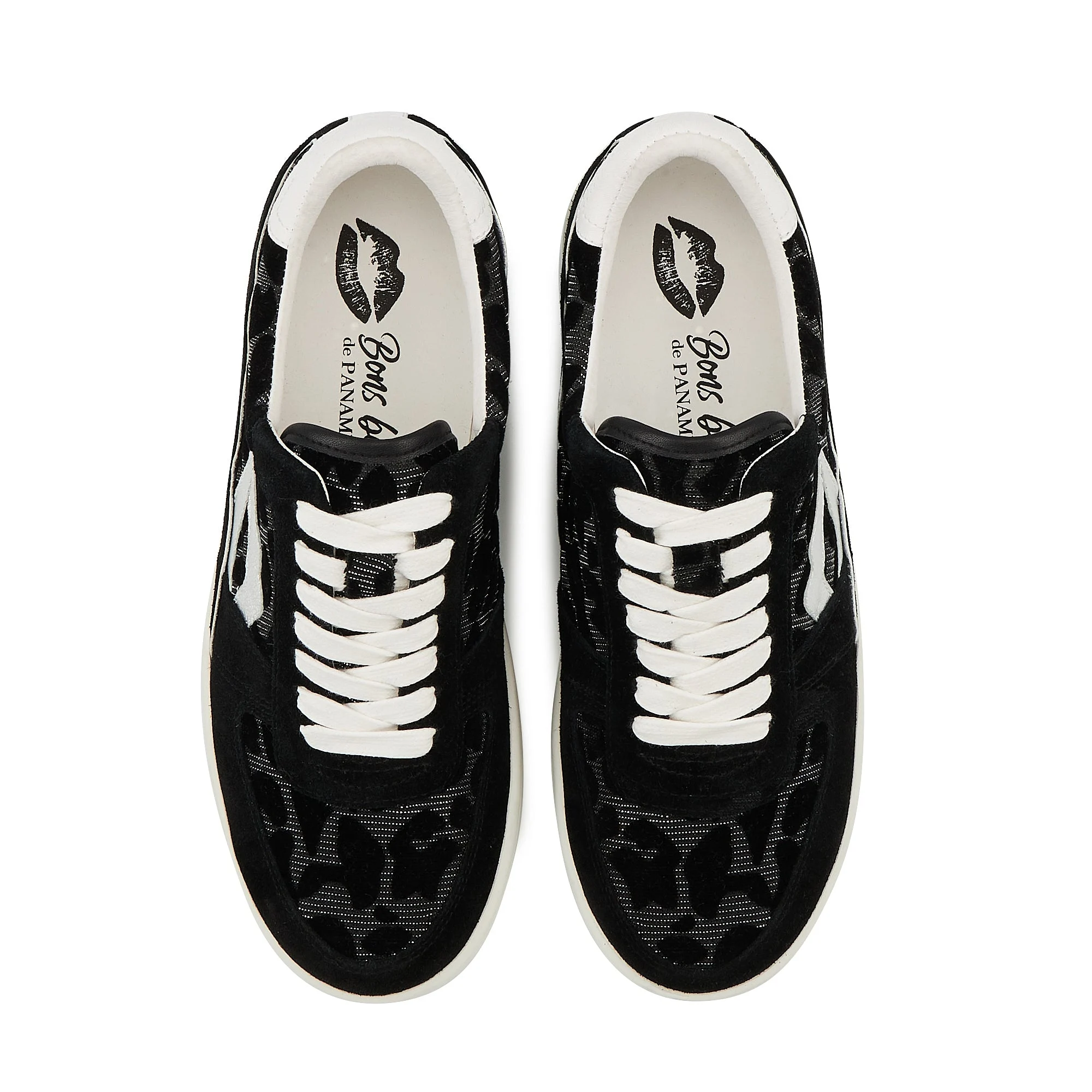 LOULOU - Sneakers en cuir | Noir