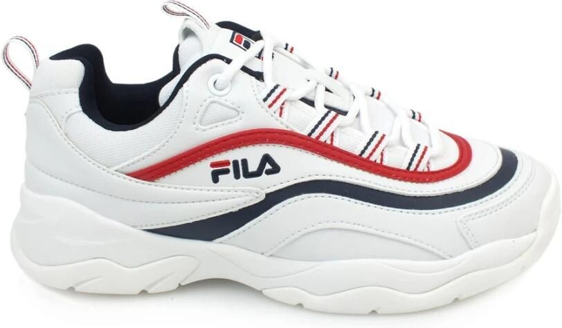Fila Witte Lage Damesschoen Multicolor Dames