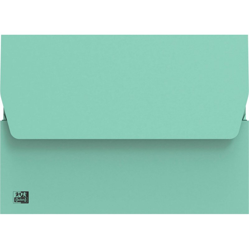 Chemise pochette à soufflet carte Oxford 24 x 32 cm couleur pastel - Paquet de 50