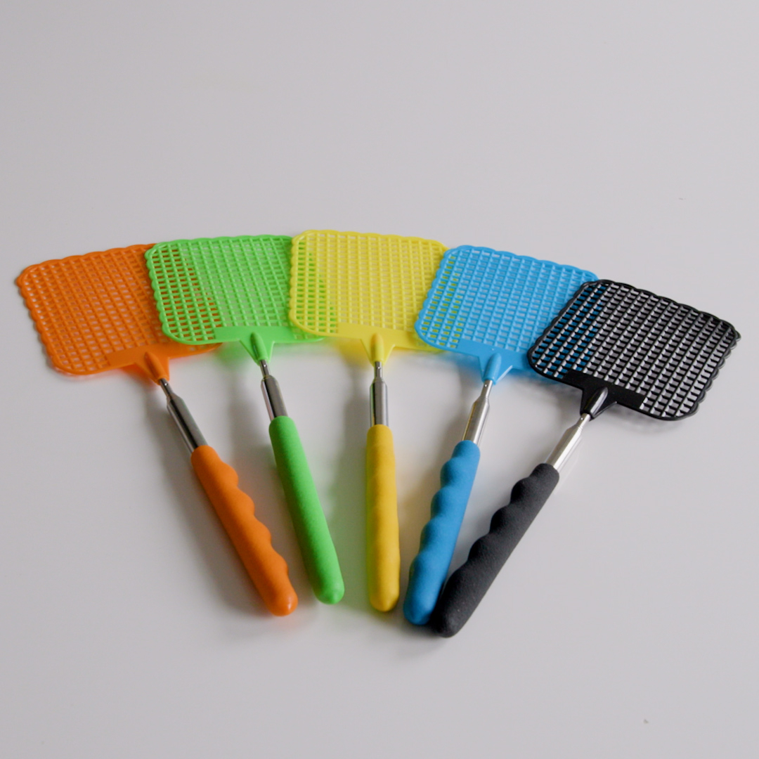 (5er Set) 26-72cm Teleskop Mücken Moskito Fliegenklatsche Ausziehbare Fliegenfänger - Assortiert