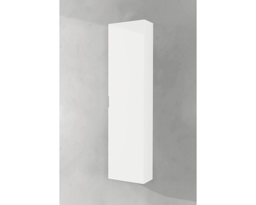 Hoge kast Baden Haus New York Avril 140x35 cm wit volledig gemonteerd greeploos