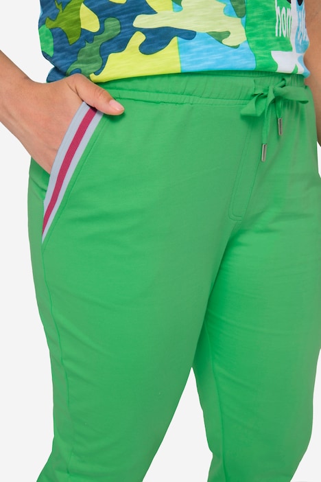7/8-Jogginghose, Elastikbund, Taschen mit Zierband