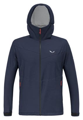 Veste Imperméable Salewa Puez Aqua Bleu Marine