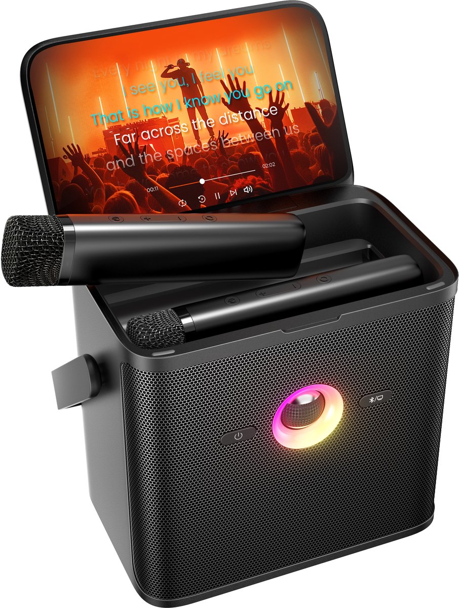 Ikarao Shell S3 Party Speaker Karaoke Set