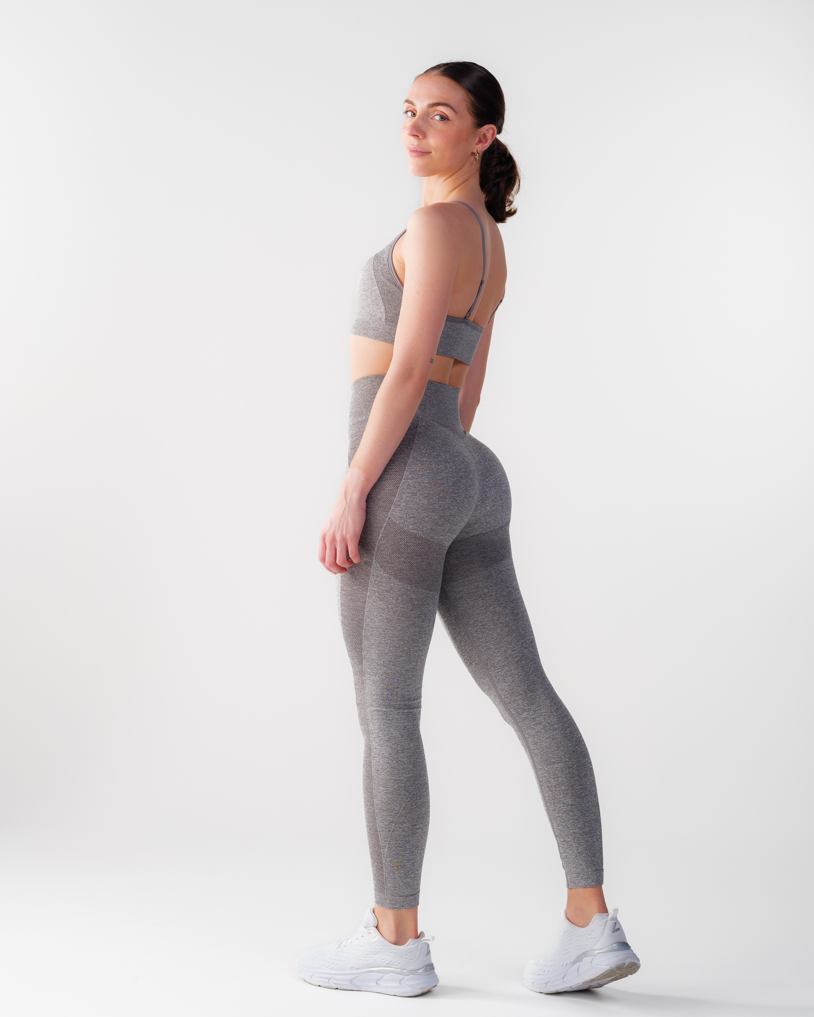 Bumpro Power Up! Tights Dark Grey Melange