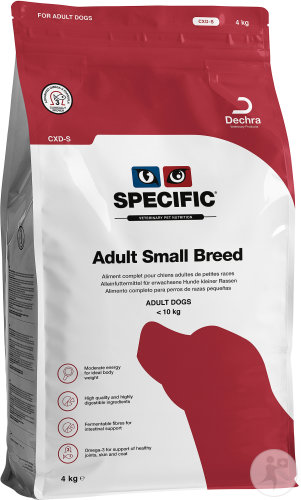 Specific CXD-S Adult Small Breed Chien Adulte De Petite Race 4kg