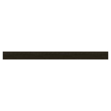 Afdekprofielplank grenenhout antraciet ca. 2,8 x 14,5 cm, lengte ca. 180 cm