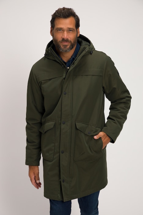 Parka, Kapuze, viele Taschen
