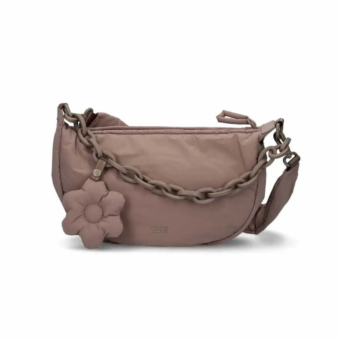 ZWEI Gürteltasche / Bodybag Taupe Textil