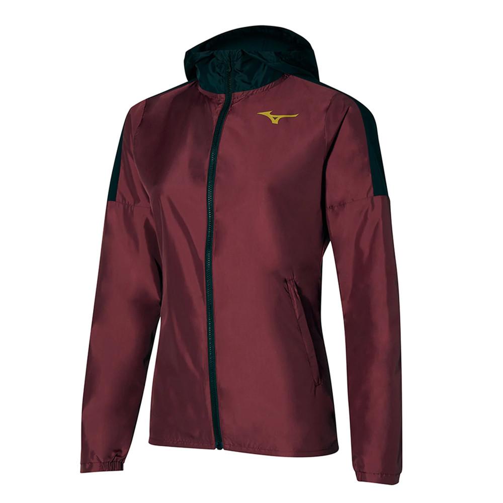 Mizuno Veste Coupe-Vent Bordeaux Femme Mizuno Tennis
