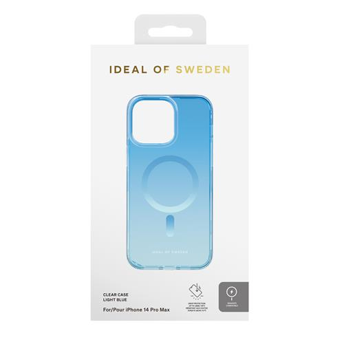 iPhone 14 Pro Max MagSafe Hardcase Hülle Clear Case Designer (IDCLCMS-I2267P-501) - Light Blue (Blau)