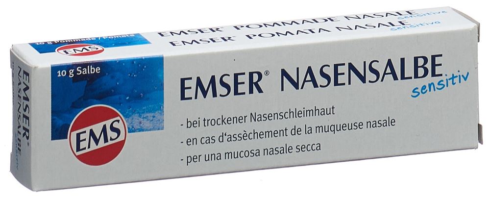 EMSER Nasensalbe<br>10 g, Tube, Nasensalbe, sensitiv
