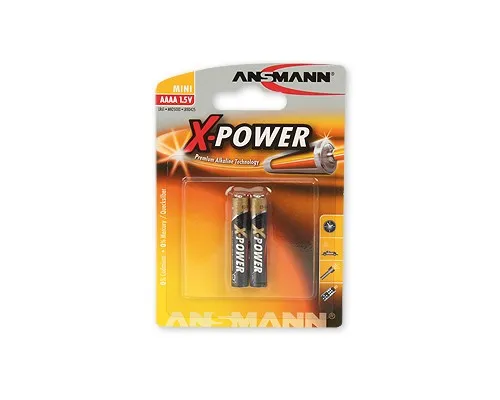 ANSMANN X-POWER Mini AAAA - Batteri 2 x AAAA - Alkalisk