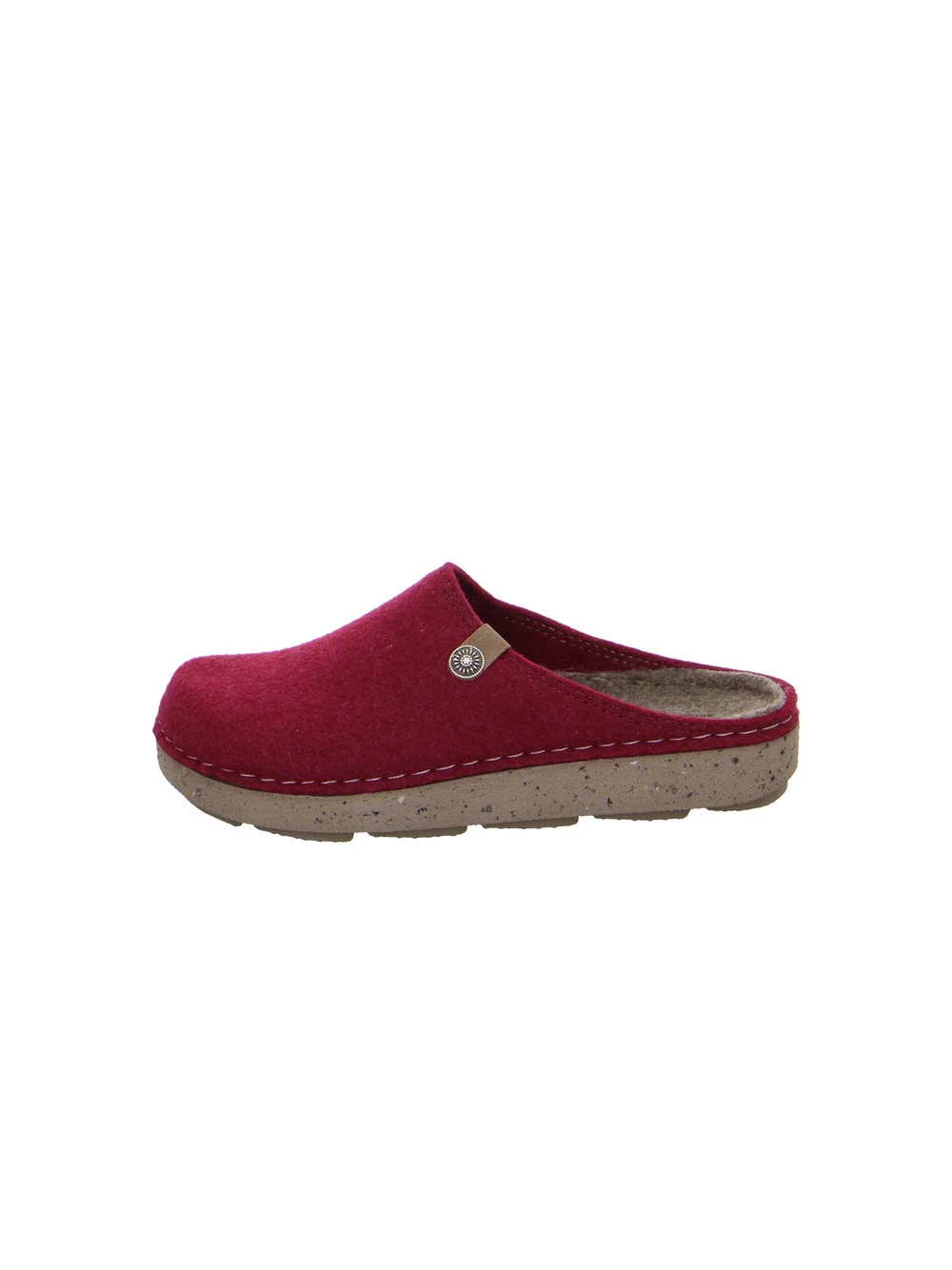Hausschuh Cosy rot