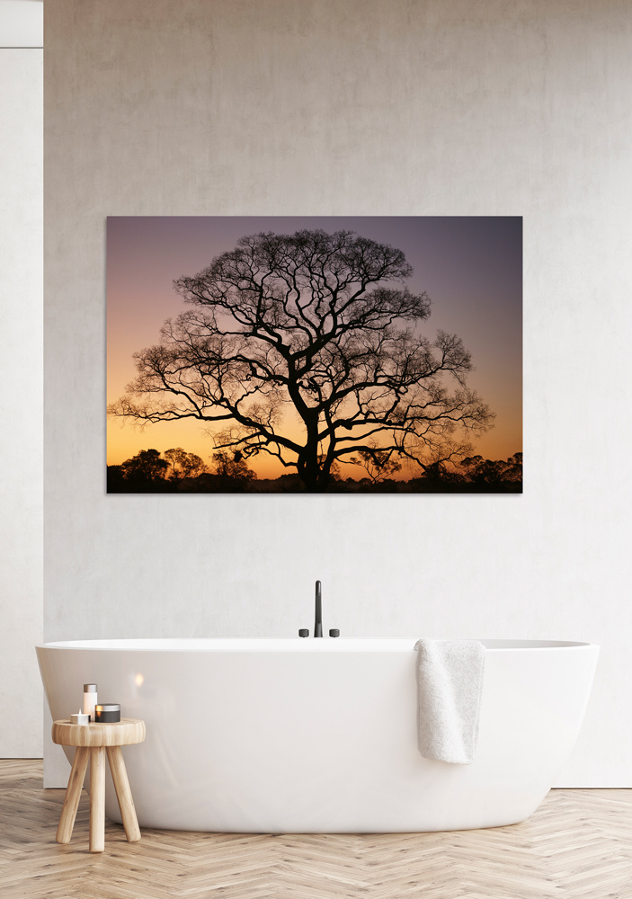 Akustikbild GIGANTISCHER BAUM 80x120cm, 7kg