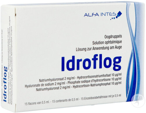 Idroflog Solution Ophtalmique 15x0,5ml