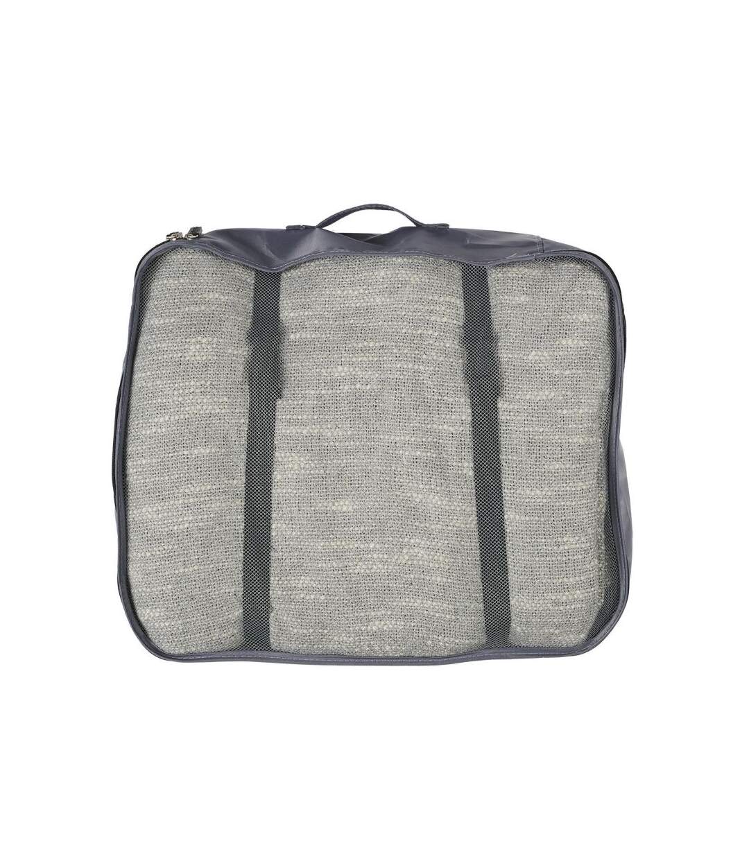 Paris Prix - Organisateur De Valise 7 éléments 40cm Gris