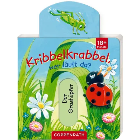 Coppenrath Mini-Pappe mit Schiebern Kribbelkrabbel, wer läuft da?