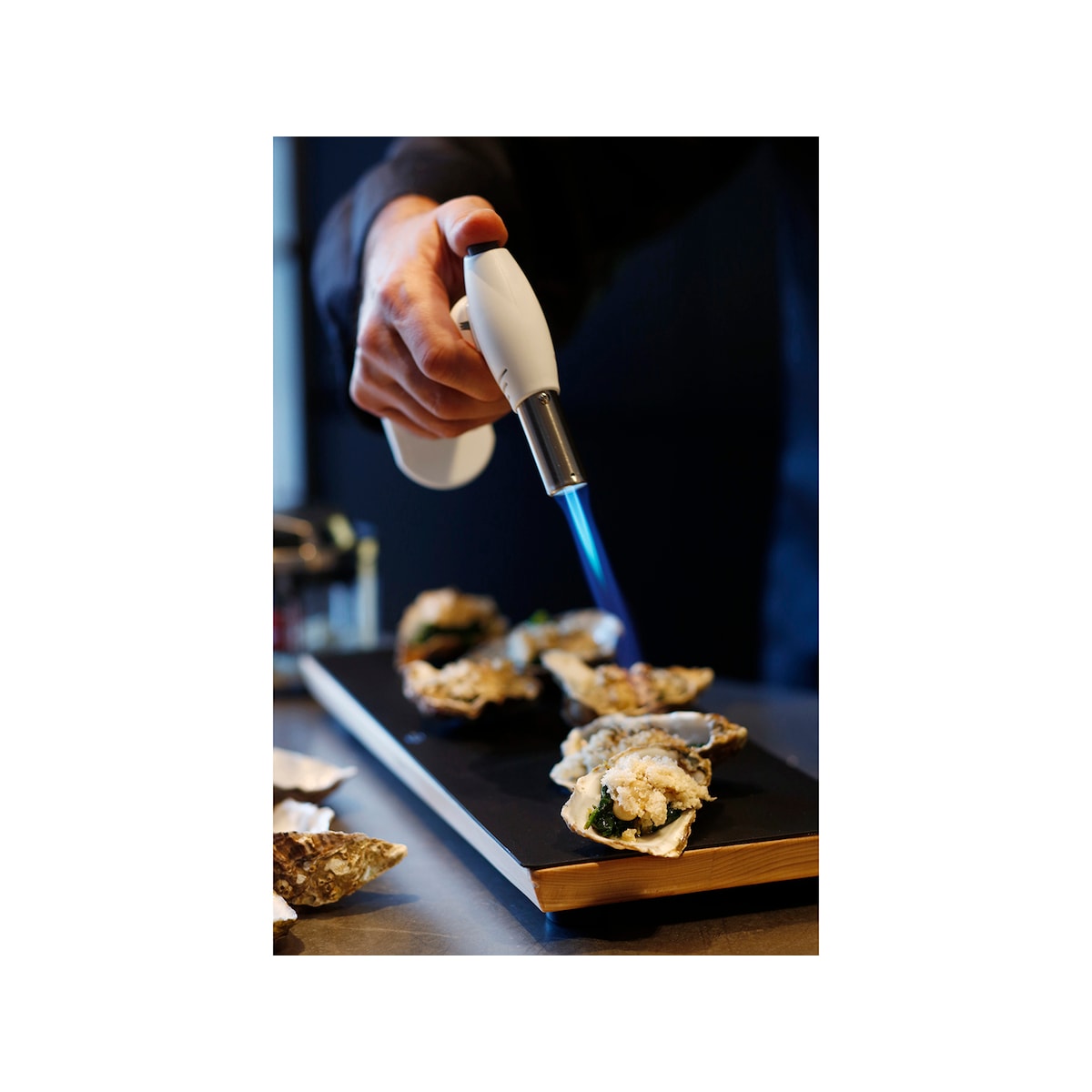 Rösle Kitchen torch 17 cm Steel/White