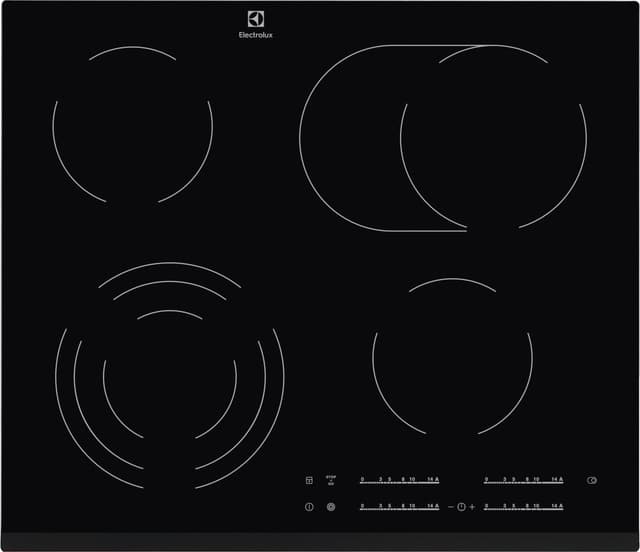 Electrolux Kogeplade HOC650F (Sort)