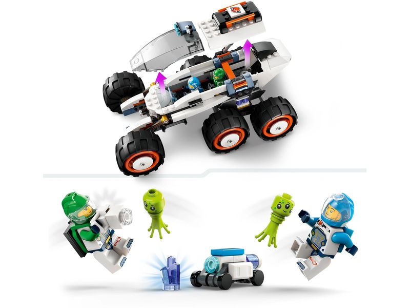 LEGO® City Weltraum-Rover mit Ausserirdischen 60431 Futuristisches Bau- und Spielset
