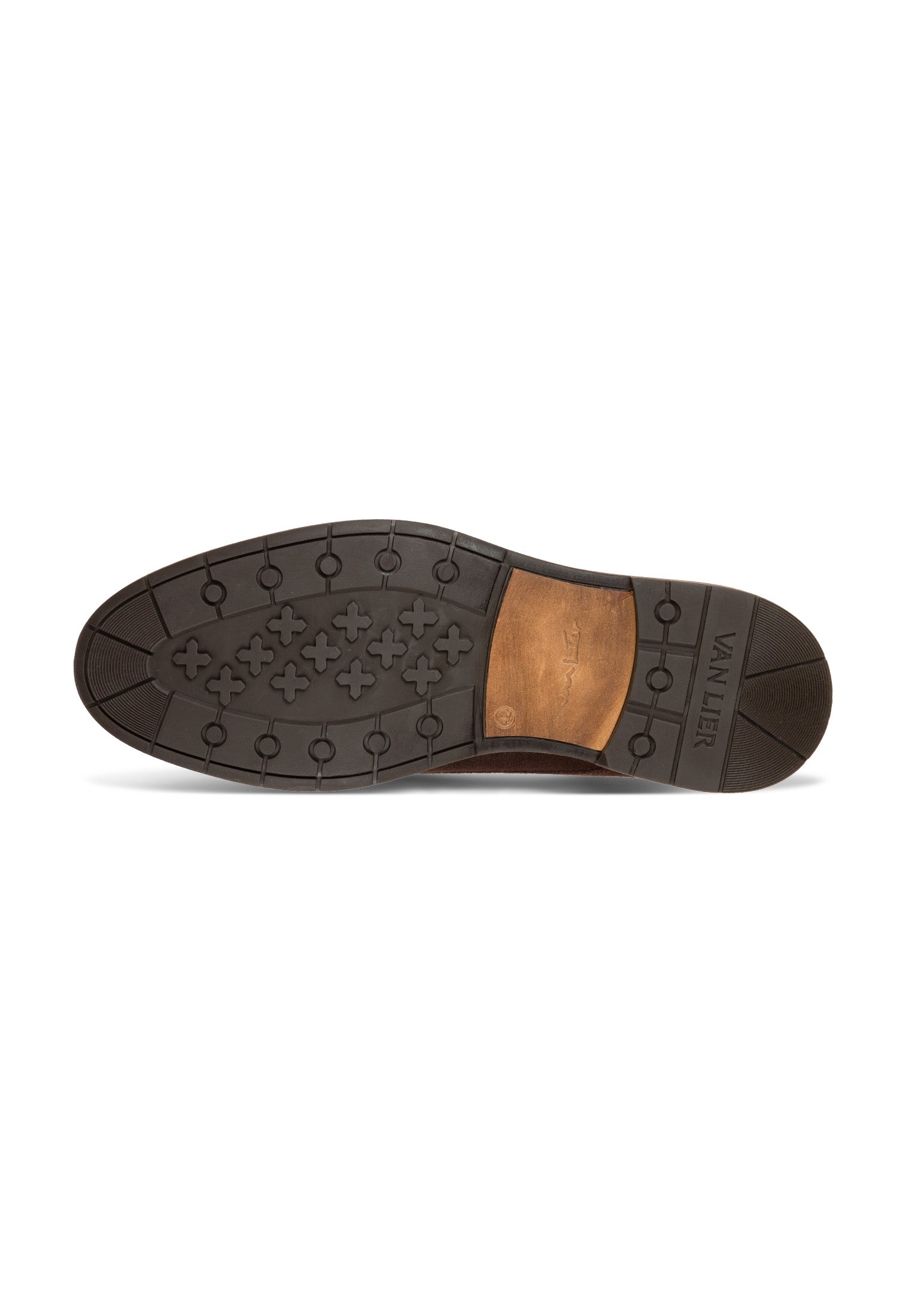 Antraciet grijs suède Boston boot