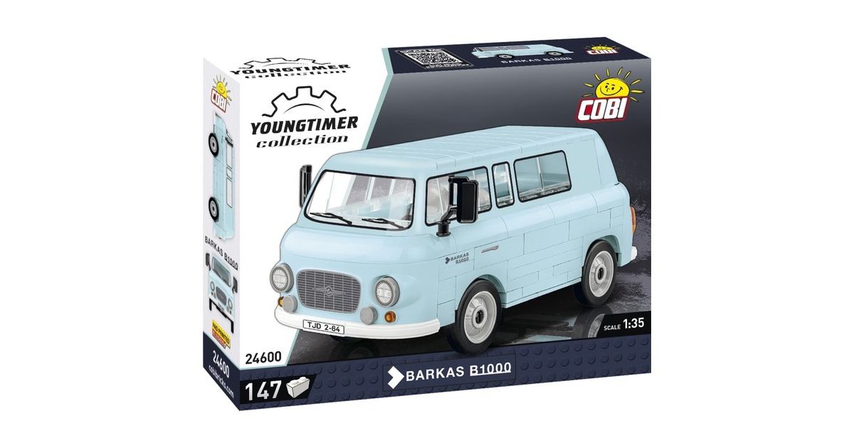 COBIYoungtimer Collection - Barkas B1000 Constructiespeelgoed  (Schaal 1:35)