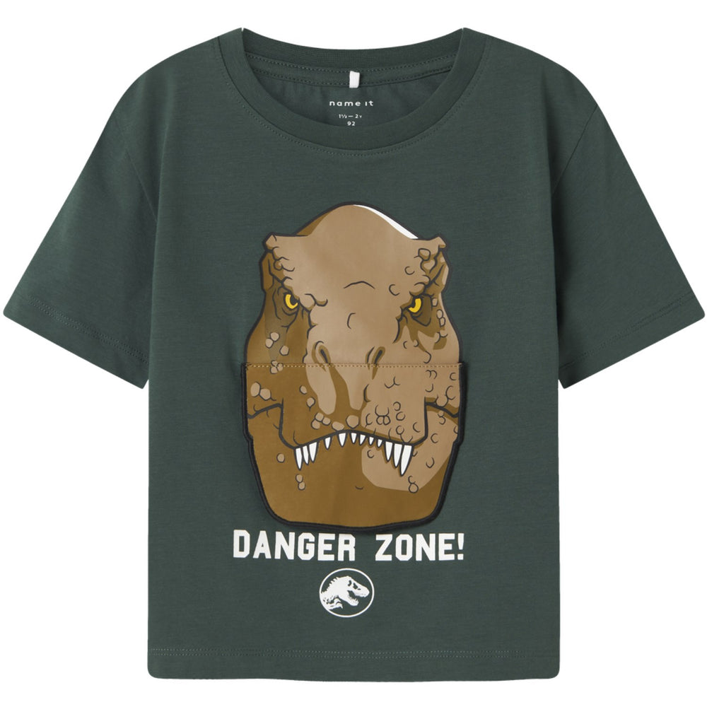 Køb Name It Garden Topiary Nmmjogger Jurassic Nreg Ss Top Box Sky