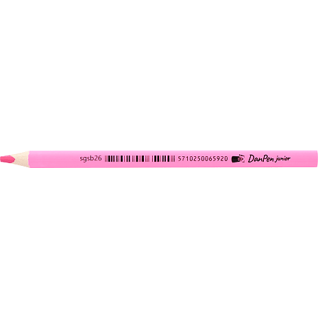 Danpen junior jumbo farveblyant - pink