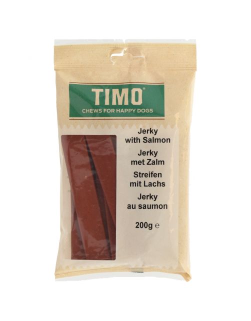 Timo Zalm Jerky - Hondensnacks - Zalm 200 g