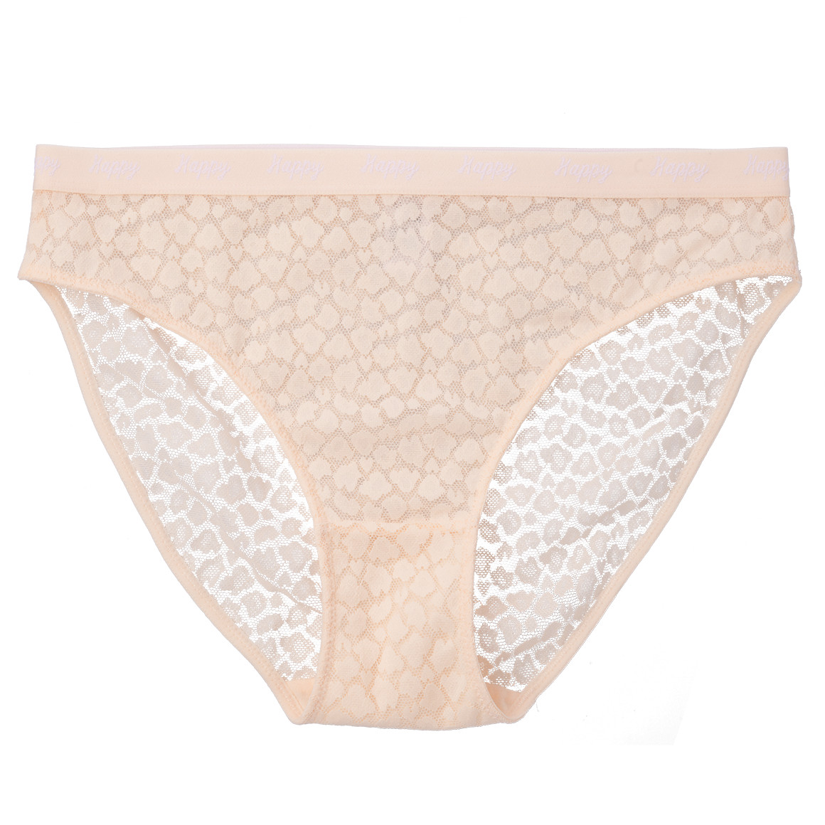 Gina Benotti Damen Slip aus Mesh zartrosa