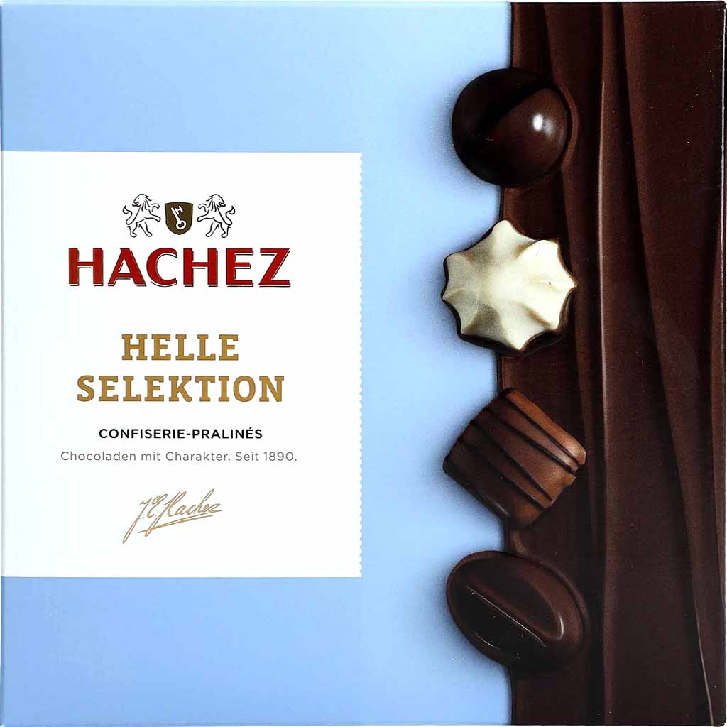 Hachez Pralines Helle Selektion 125g MHD:18.10.25