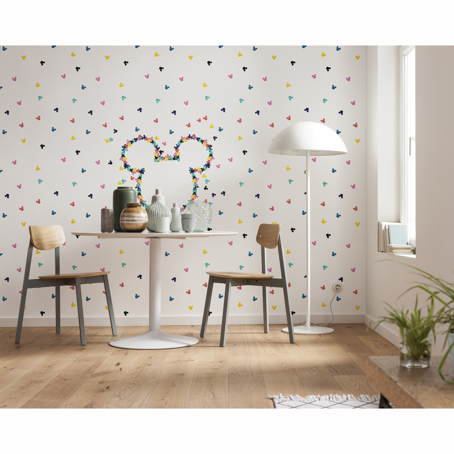 Vlies-Fototapete MICKEY HEADS-UP - 400x280 cm