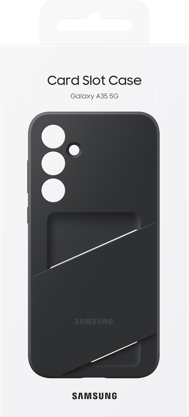 Samsung Galaxy A35 5G Card Slot etui (sort)