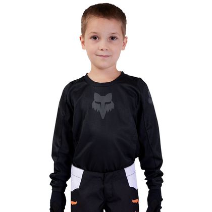 Maillot cross Fox ENFANTS BLACKOUT - Noir