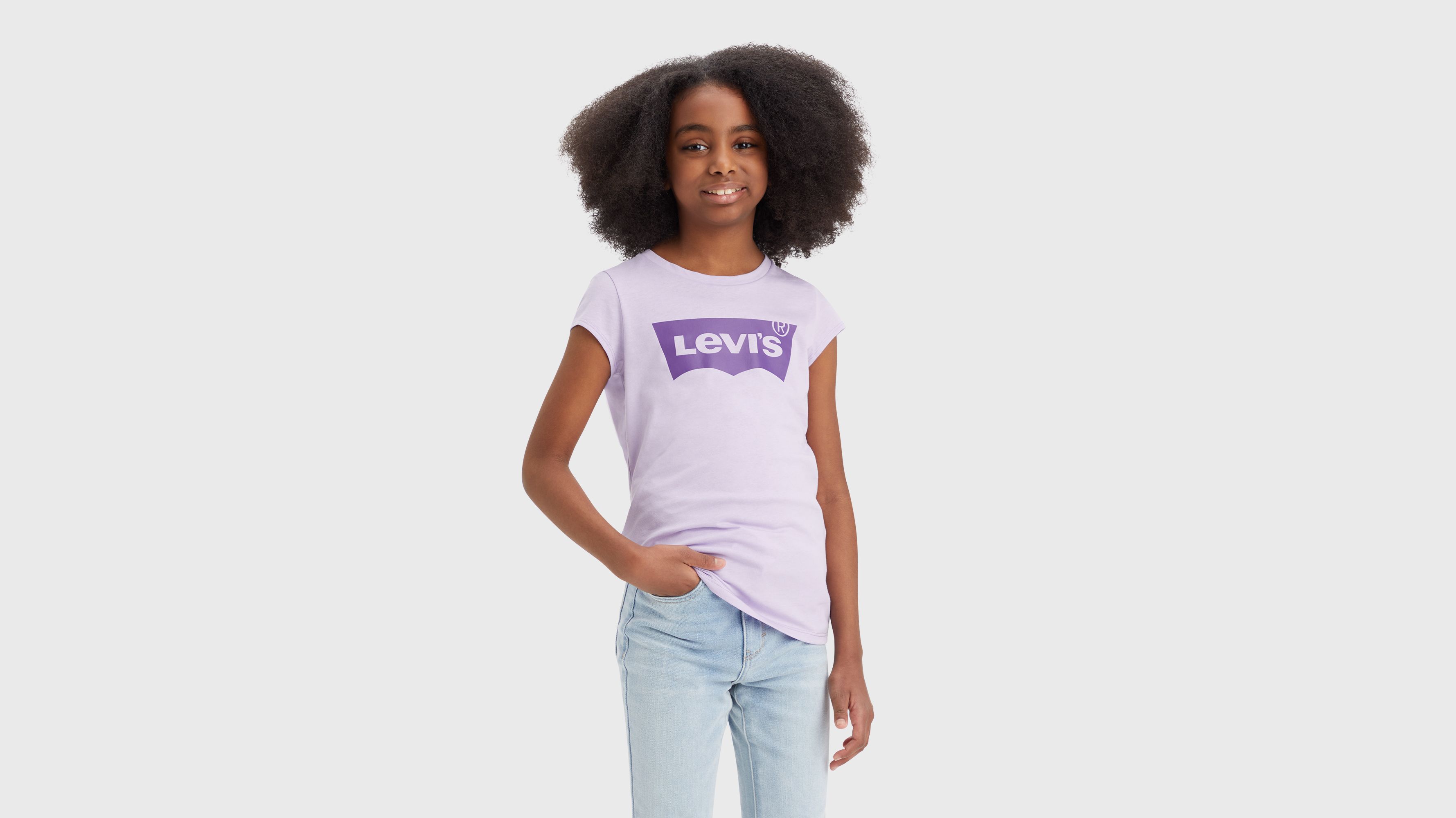 T-shirt Batwing - Purple Rose - Rose