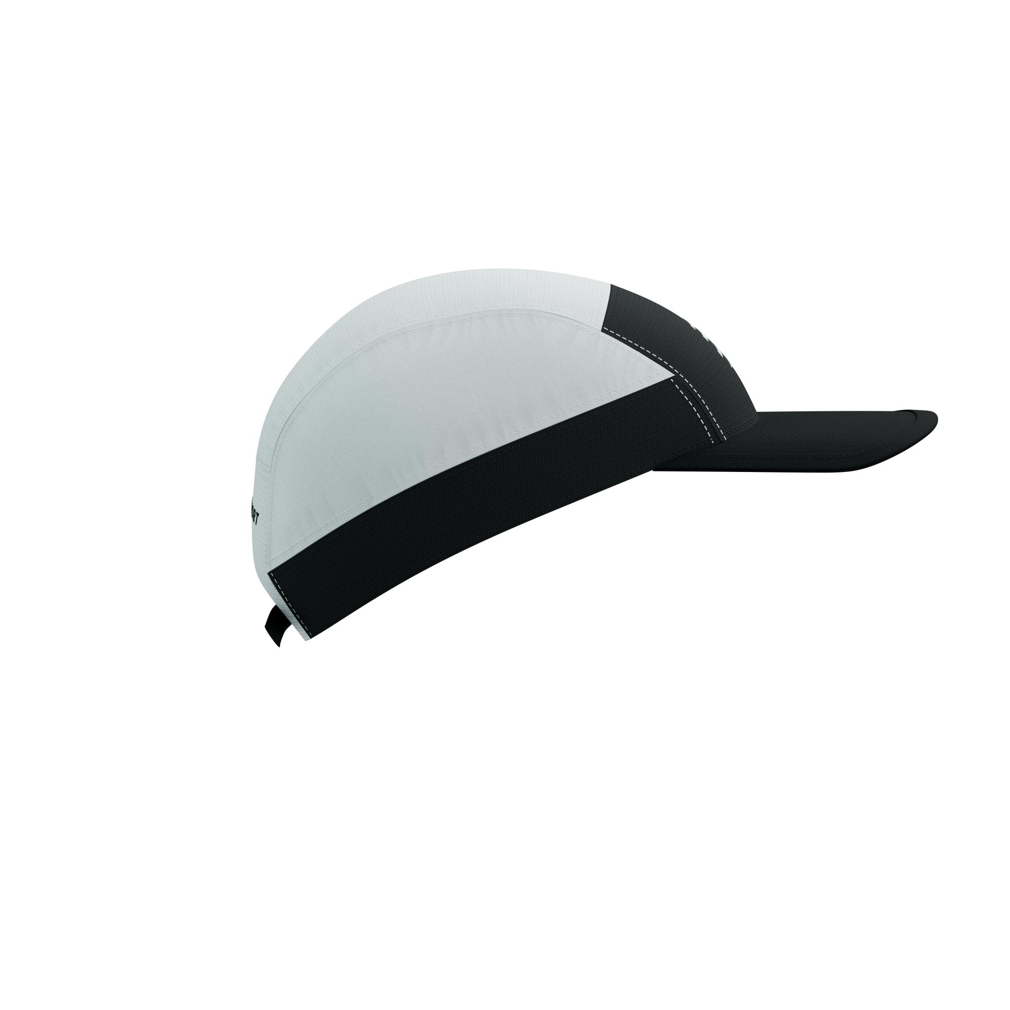 Compressport 5 Panel Light Cap White/Black