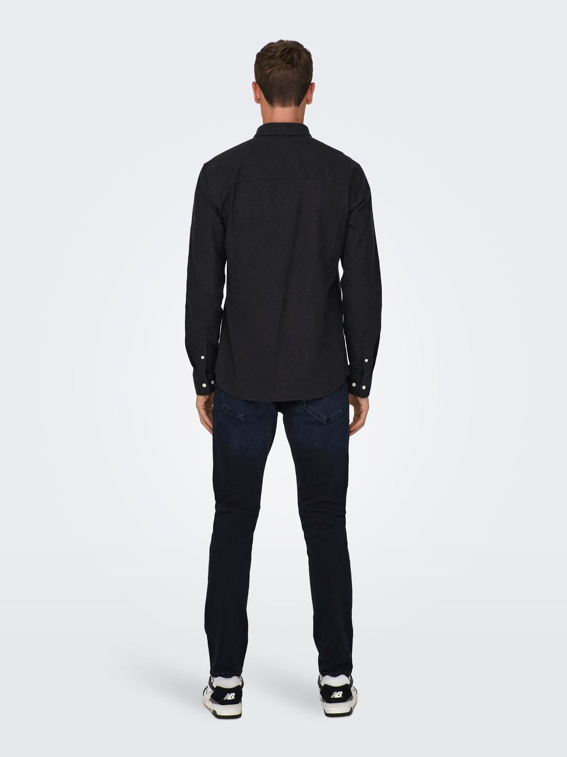 ONSGUDMUND Hemd Black