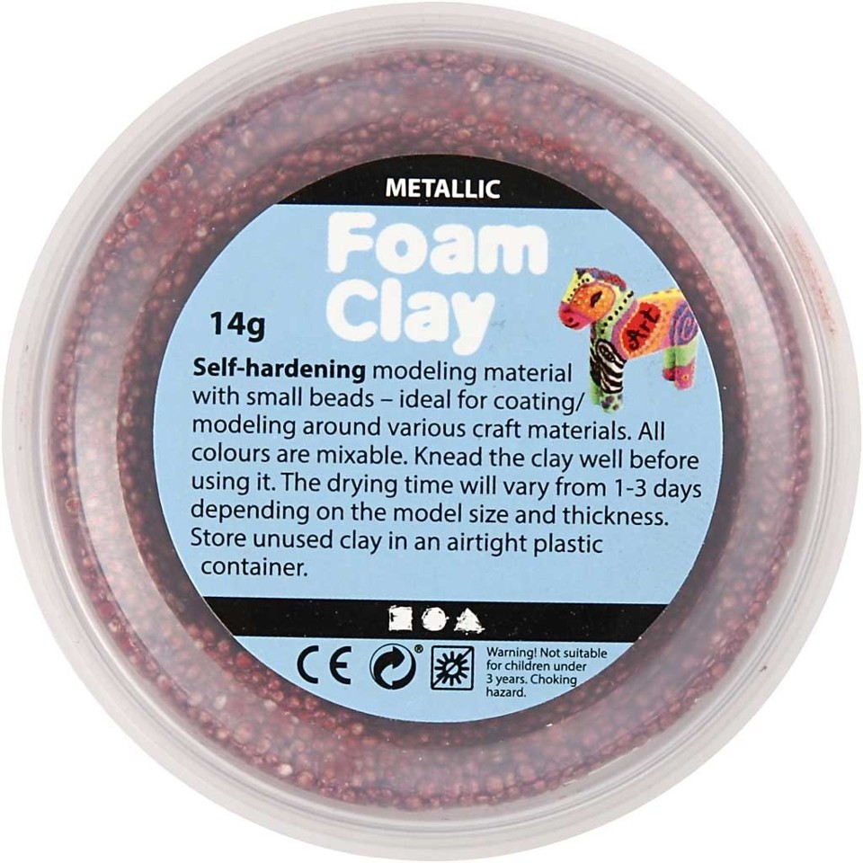Foam Clay - Metallic Bright (6 x 14g)
