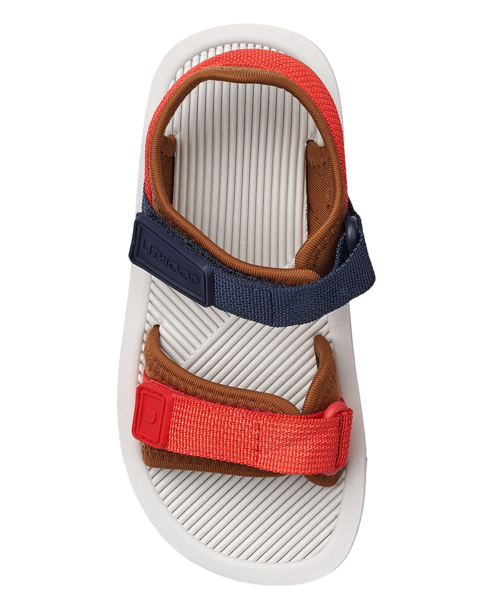 Strand-Sandalen MONTY in midnight navy multi mix