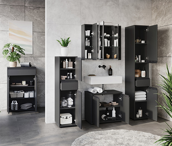 Hochschrank »Lemont«, graphit