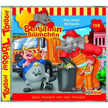 Warner Music Kiddinx - Benjamin Blümchen Folge138: Das neue Müllauto