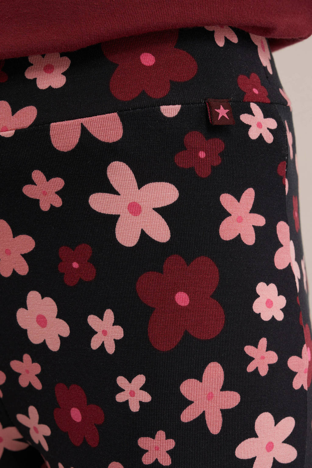 WE Fashion broek met all over print