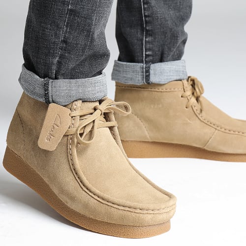 Chaussures Wallabee Evo Dark Sand Suede