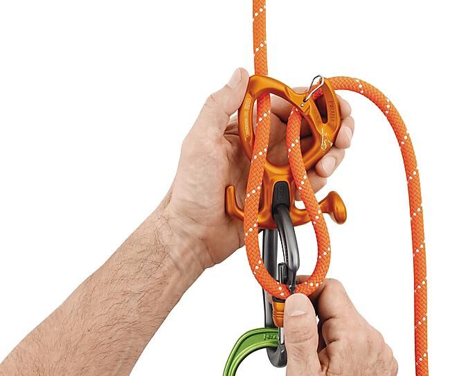 PETZL - DESCENDEUR PIRANA GUIDE