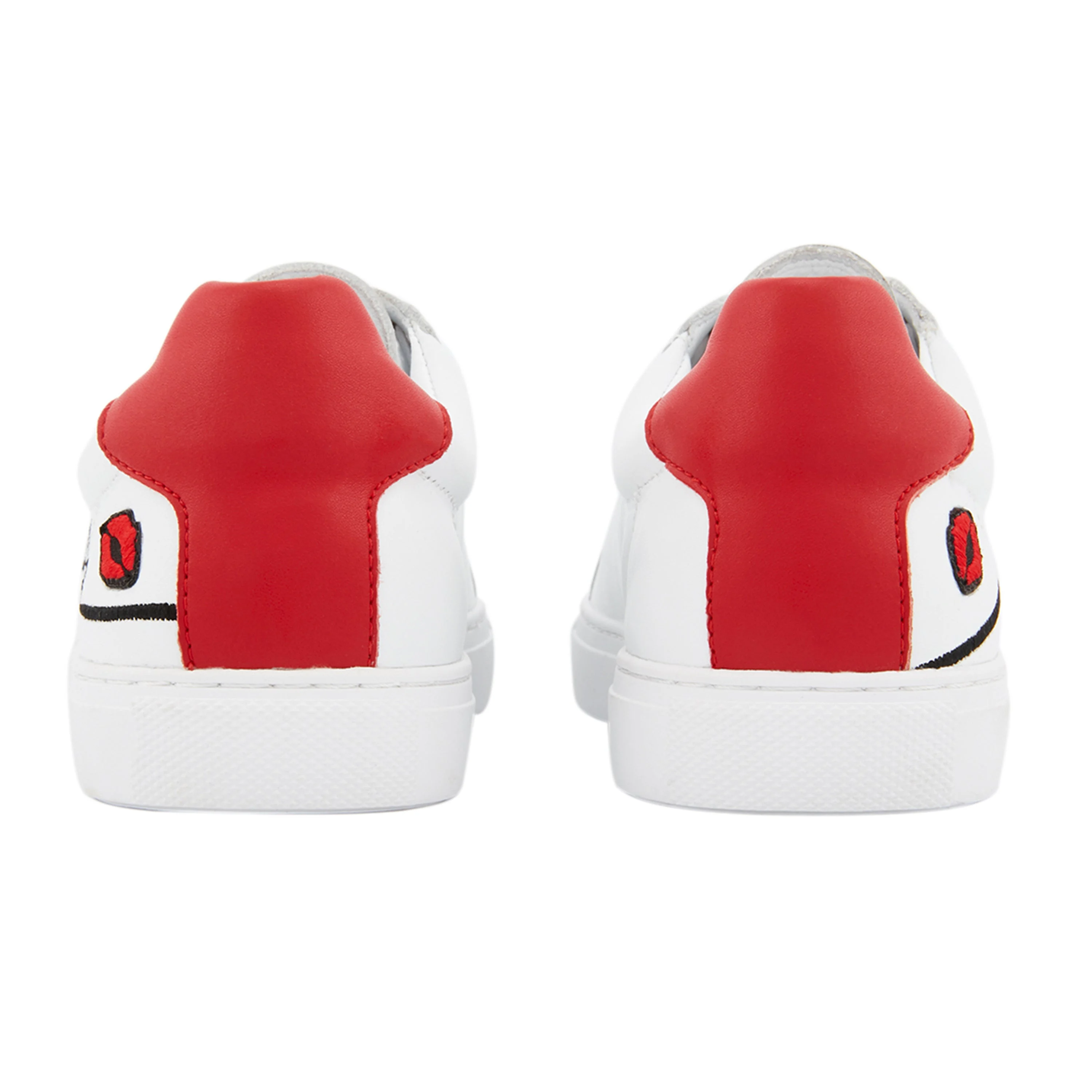 SIMONE LOVE ALWAYS INK - Sneakers en cuir | Blanc