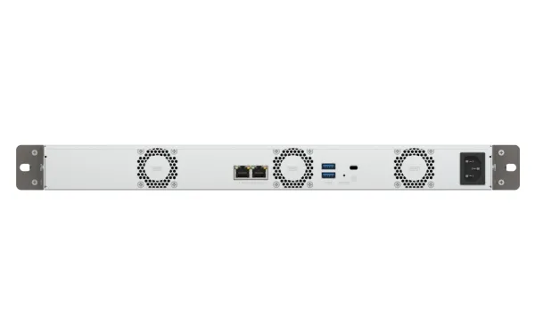 QNAP TS-433EU - NAS-server - 4 bays - rackversion - SATA 6Gb/s - RAID 0, 1, 5, 6, 10, JBOD, 50, 60 - RAM 4 GB - Gigabit Ethernet / 2.5 Gigabit Ethernet - iSCSI support - 1U