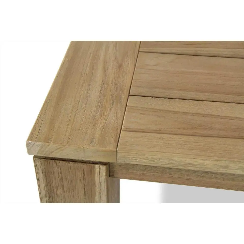 Tuinset 4 personen 200 cm Aluminium/wicker Taupe Coco Vedra/Brighton